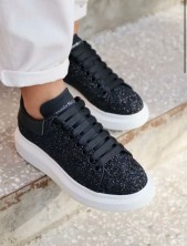 Alexander Mcqueen Oversized Black / White