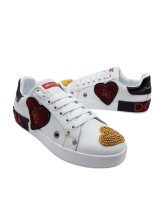 Dolce Gabbana Burgundy Heart